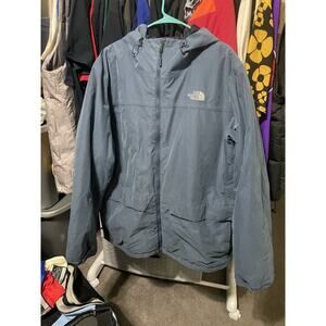 Size 2XL- North Face Men's Grey Hooded Parka Jacket & Gray